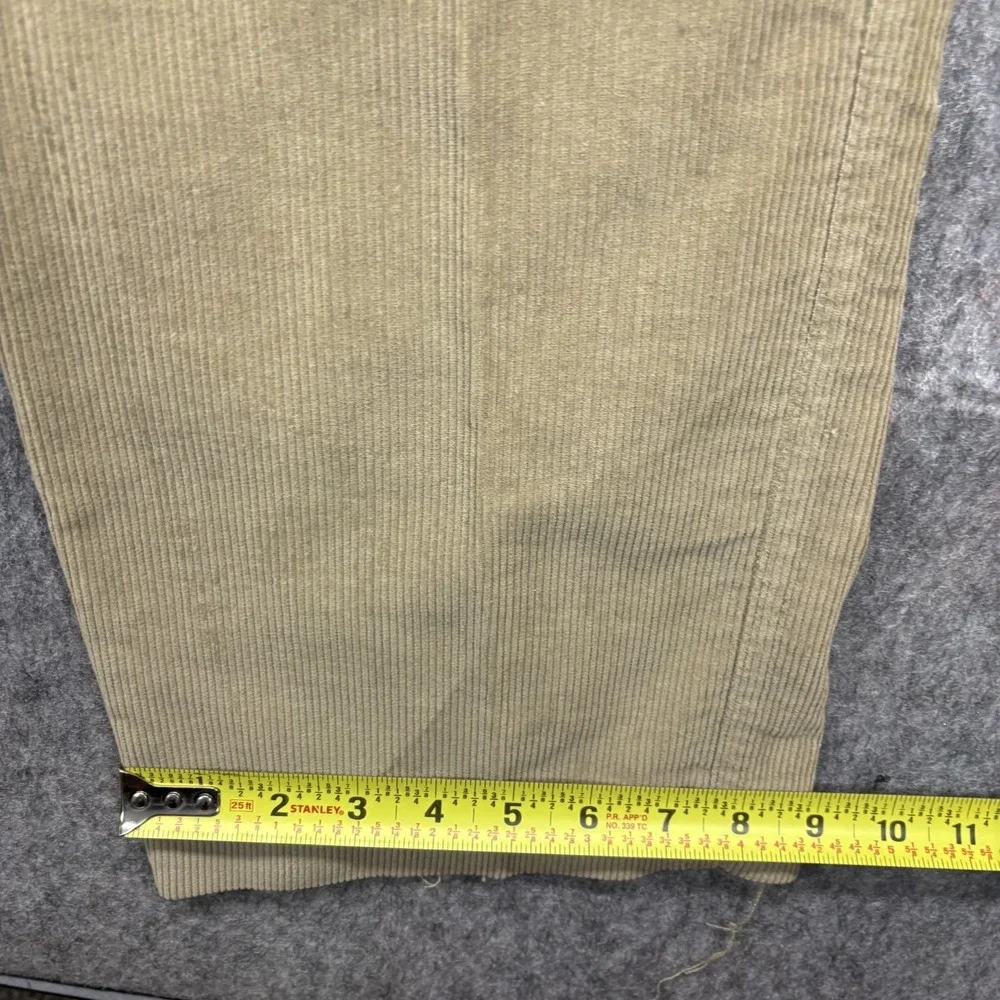 Vintage LL Bean Pathfinder‎ Corduroy Pants Men's 34 x 29 Tan Preppy Academia